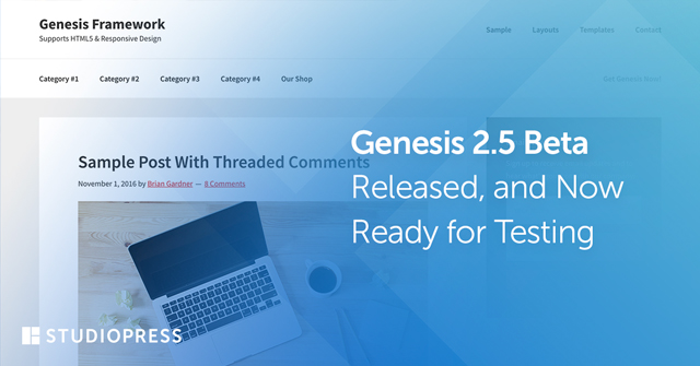 Genesis 2.5 beta